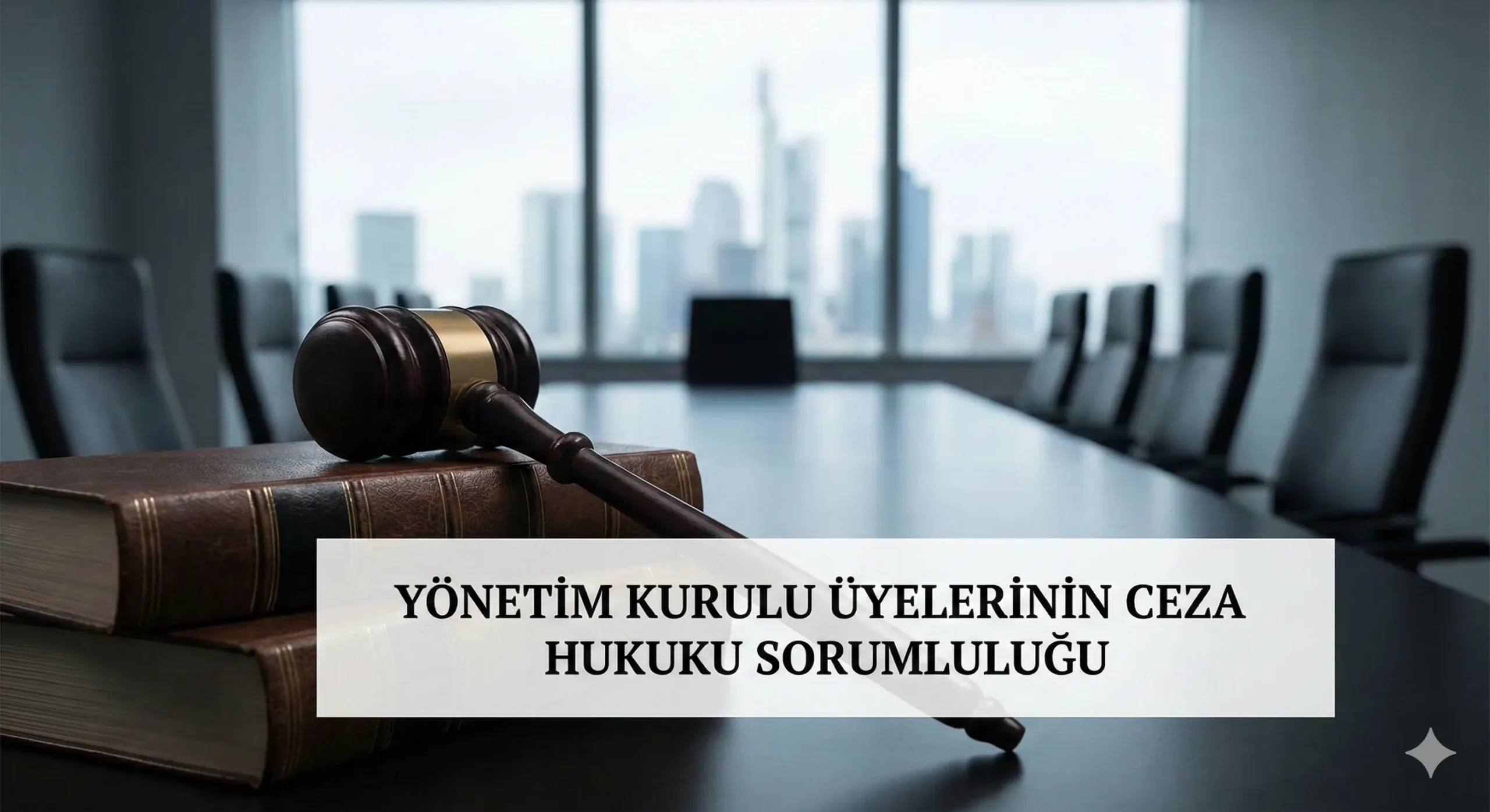 Mahkeme salonunda savunma yapan şirket yöneticileri ve yönetim kurulu üyelerinin ceza hukuku sorumluluğu görseli