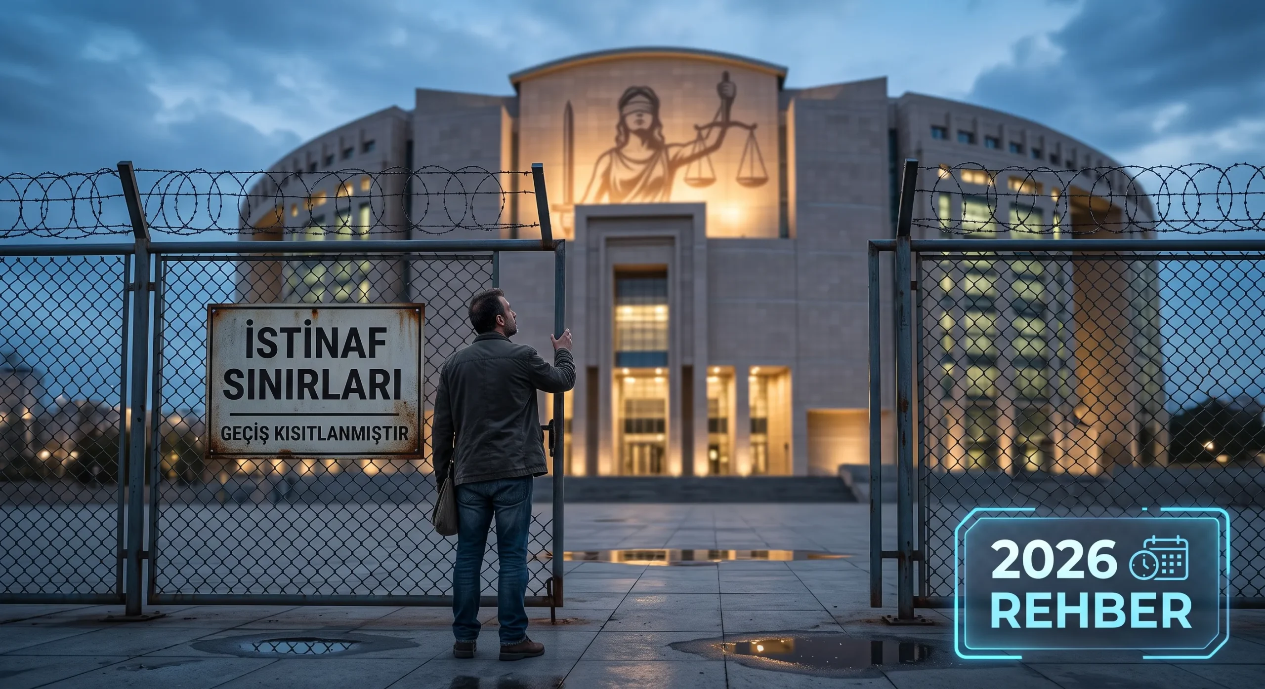 Adli para cezası ve istinaf sınırları artışının hak arama hürriyeti ihlali bağlamında incelendiği hukuki görsel.